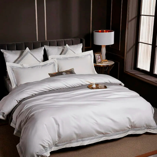 Pearl White Duvet Set