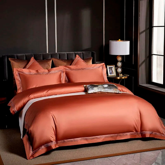Sunset Bronze Duvet Cover Set