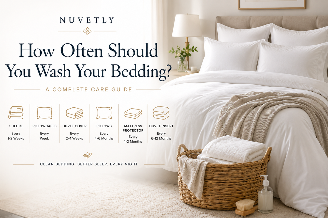 How Often Should You Wash Your Bedding? The Complete Care Guide.