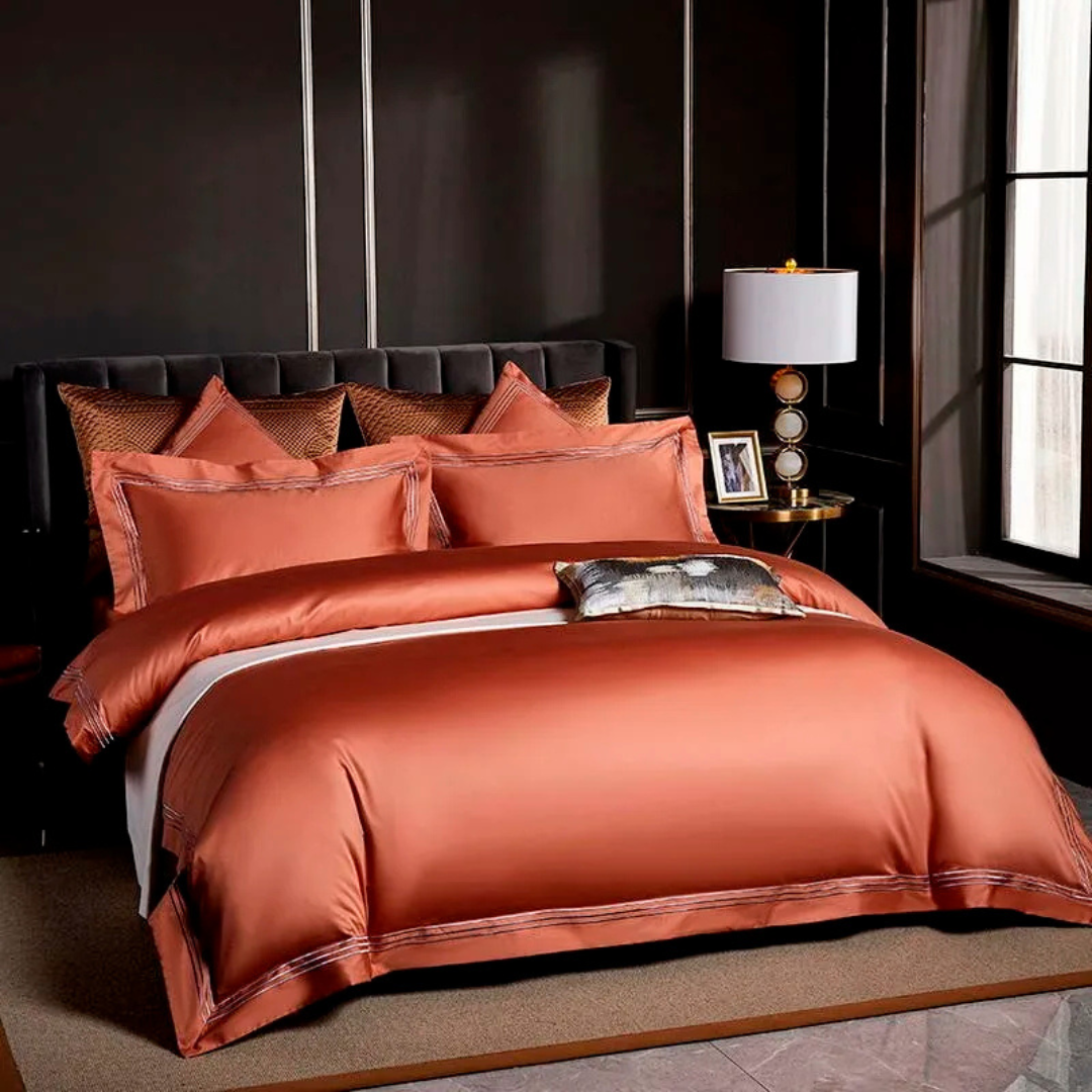 Sunset Bronze Duvet Cover Set