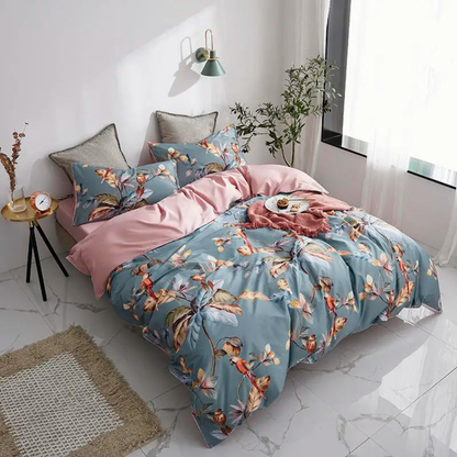 Blush Garden Duvet Set