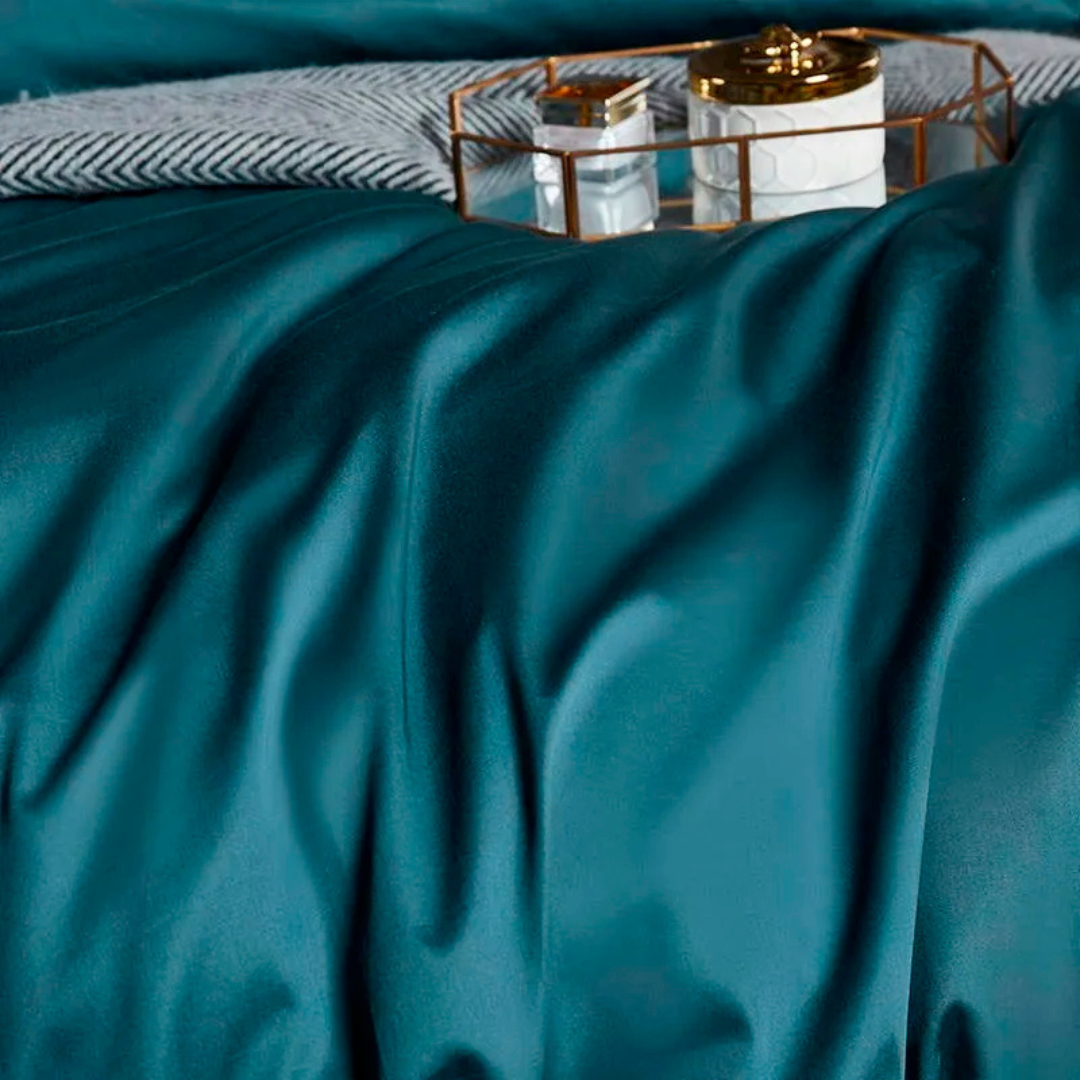 Ocean Teal Duvet Cover Set