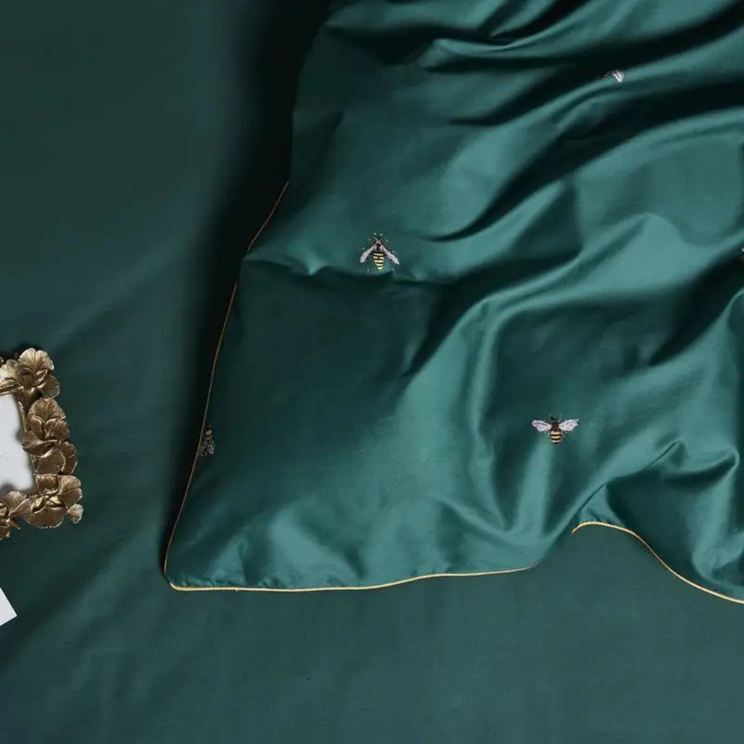Emerald Grace Duvet Set
