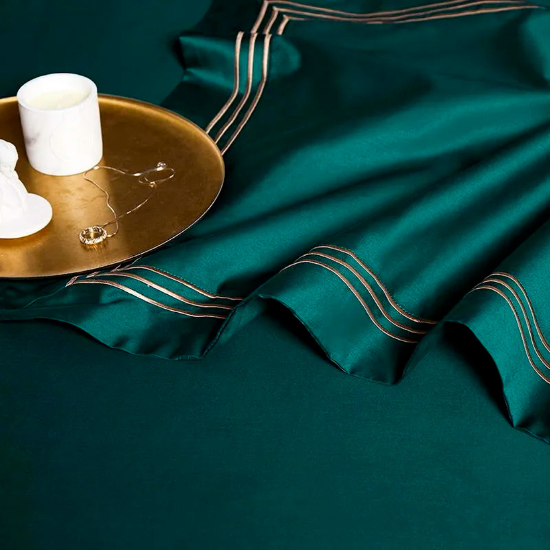 Emerald Noir Duvet Set