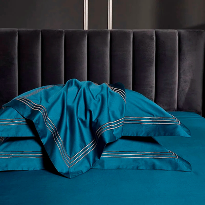 Sapphire Blue Duvet Cover Set