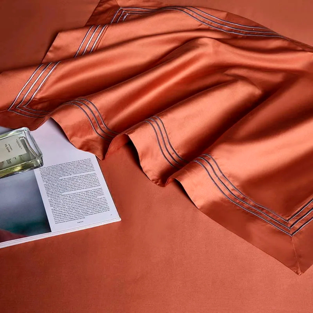 Sunset Bronze Duvet Cover Set