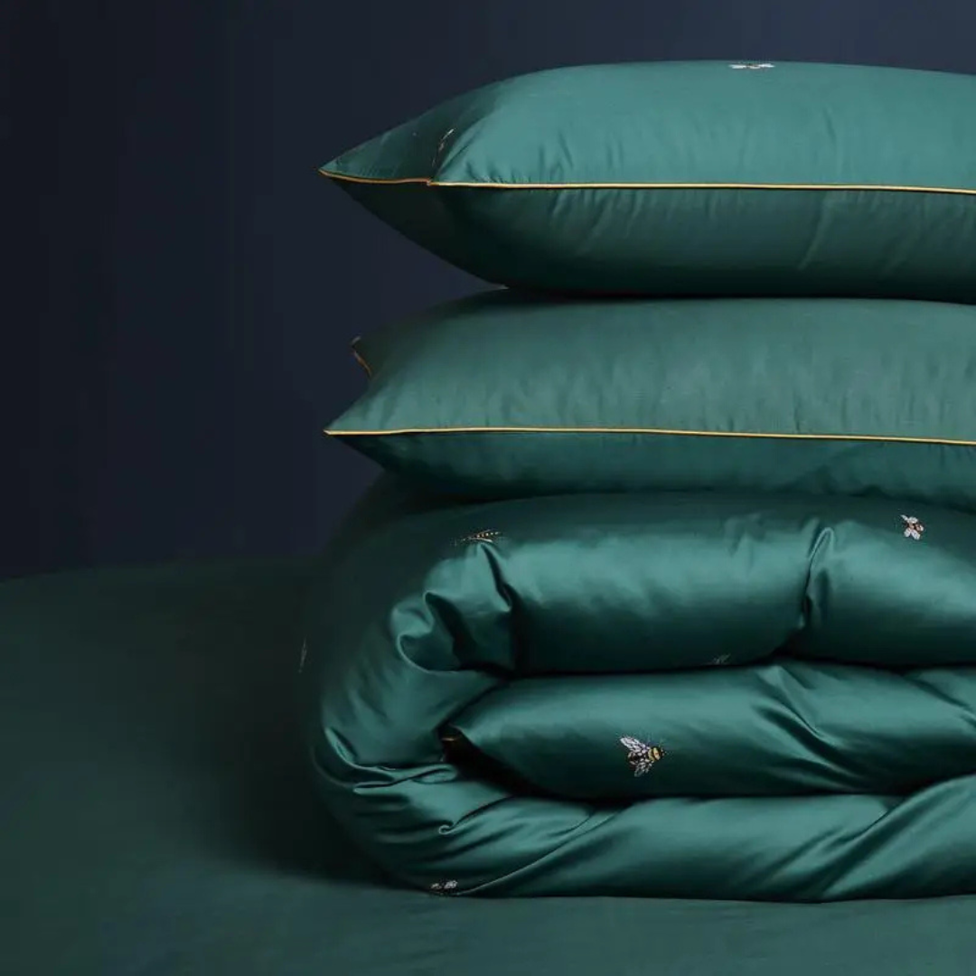 Emerald Grace Duvet Set