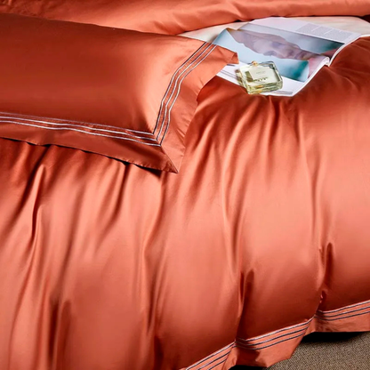 Sunset Bronze Duvet Cover Set