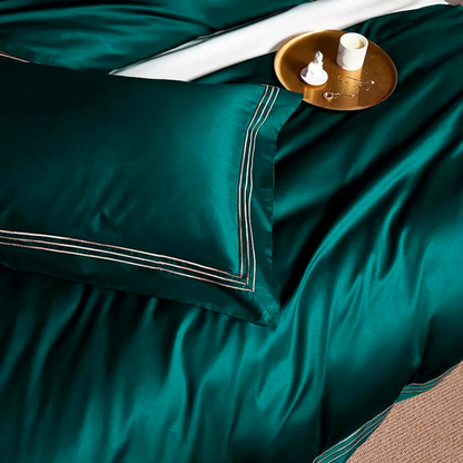 Emerald Noir Duvet Set