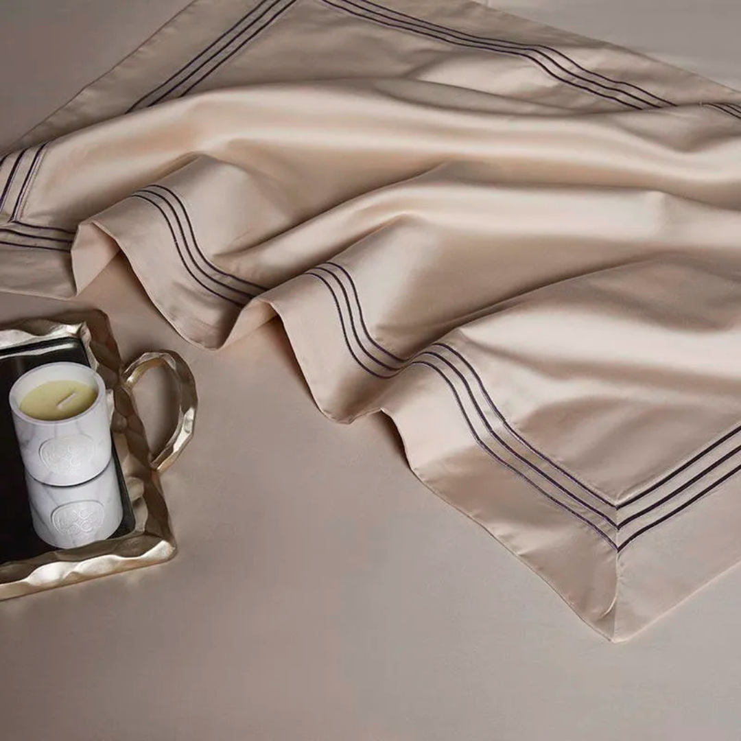 Champagne Beige Duvet Set