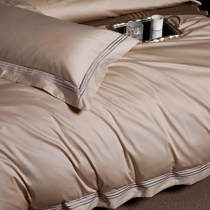 Champagne Beige Duvet Set