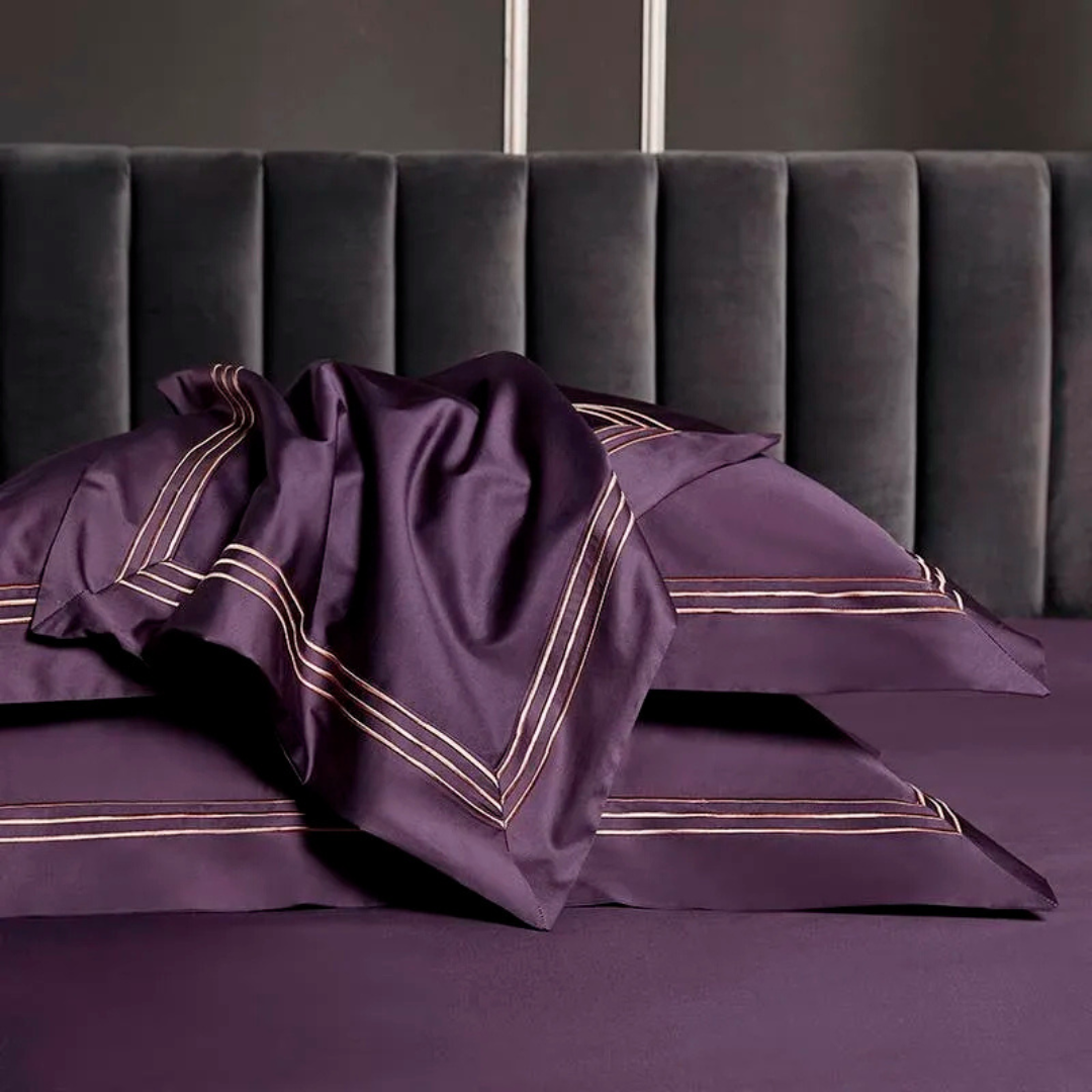 Royal Plum Duvet Cover Set